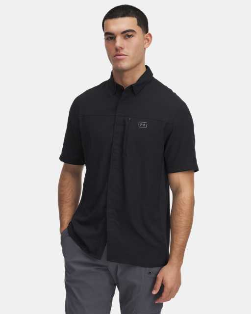 Men's UA Fish Pro Hybrid Woven Short Sleeve | Under Armour Men's UA Fish Pro Hybrid Woven Short Sleeve | Under Armour
